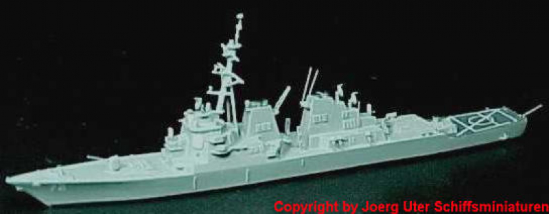 Destroyer DDG 72 "Mahan" Arleigh-Burke Flight II (1 p.) USA 1998 Argos AS 34a-72